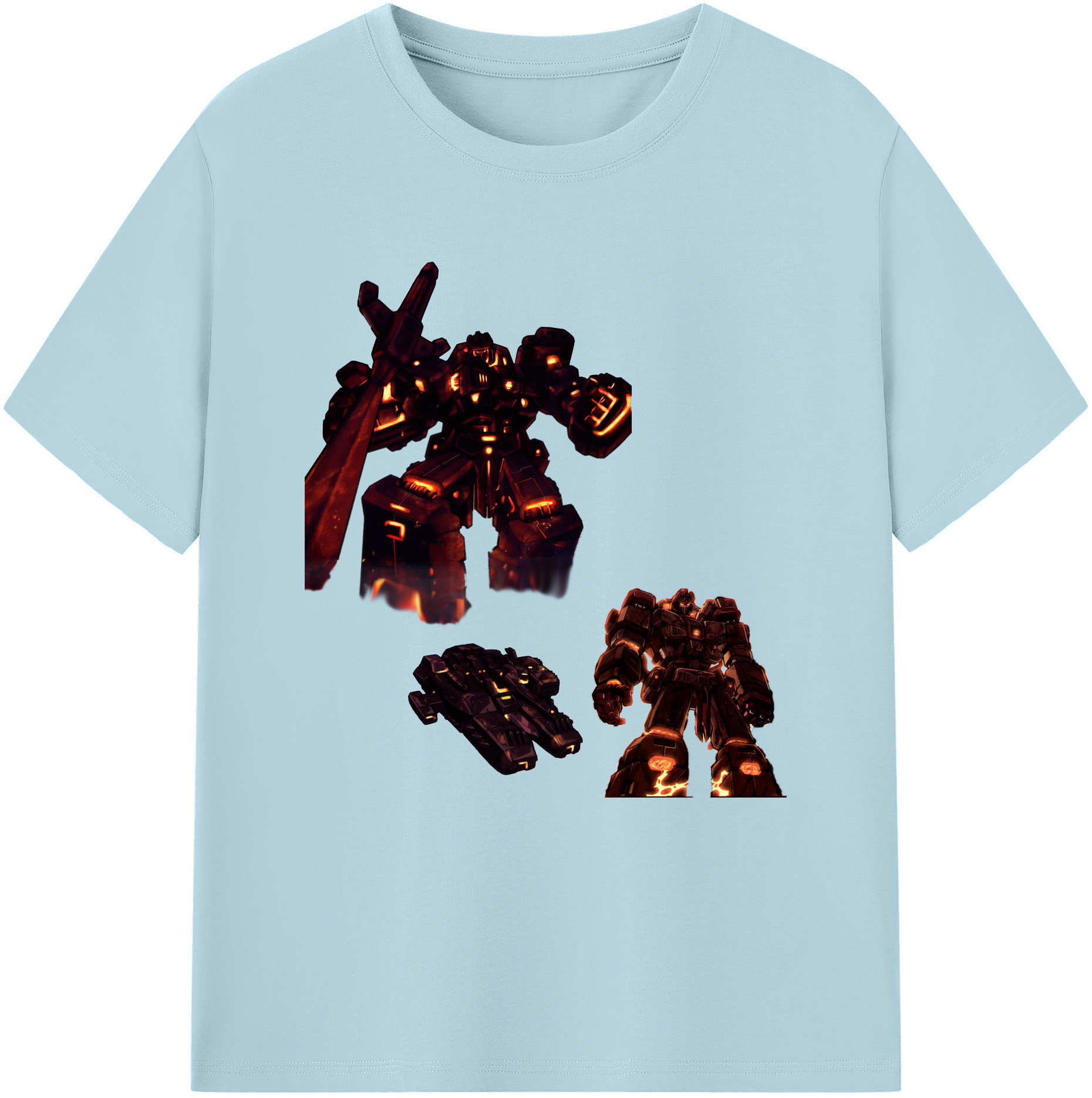 （画像用）  綿100％半袖Tシャツ（フロントプリント）